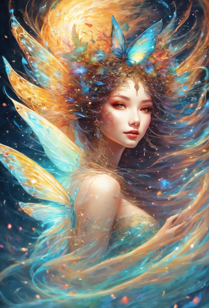 fairy digital art,Wind Fairy