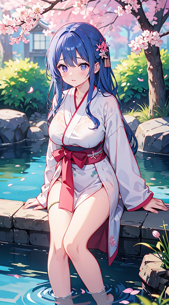 pokemonmay, pokemonmay, blue eyes, brown hair, bandana, long hair,bandana, twintails, hair between eyes, (small breasts:1.2),
BREAK japanese clothes,kimono,wet kimano, yukata,cleavege,neckline,black choker,
BREAK looking at viewer, 
BREAK outdoors, onsen,night,steam,wet,stars,starfall,hot water,
BREAK (masterpiece:1.2), best quality, high resolution, unity 8k wallpaper, (illustration:0.8), (beautiful detailed eyes:1.6), extremely detailed face, perfect lighting, extremely detailed CG, (perfect hands, perfect anatomy),full body,naked shoulders,laying on floor,from above,