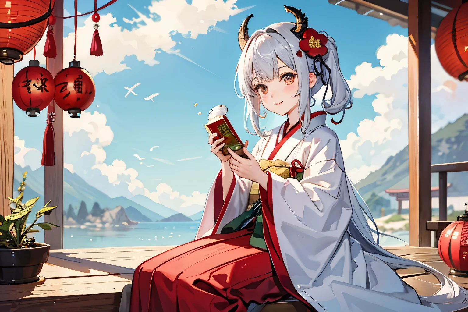 Cute Onnanoko、New Year、Chen Nian