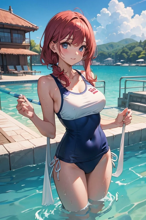 Beauty、school swimwear、meaty、Glamour、Landscape