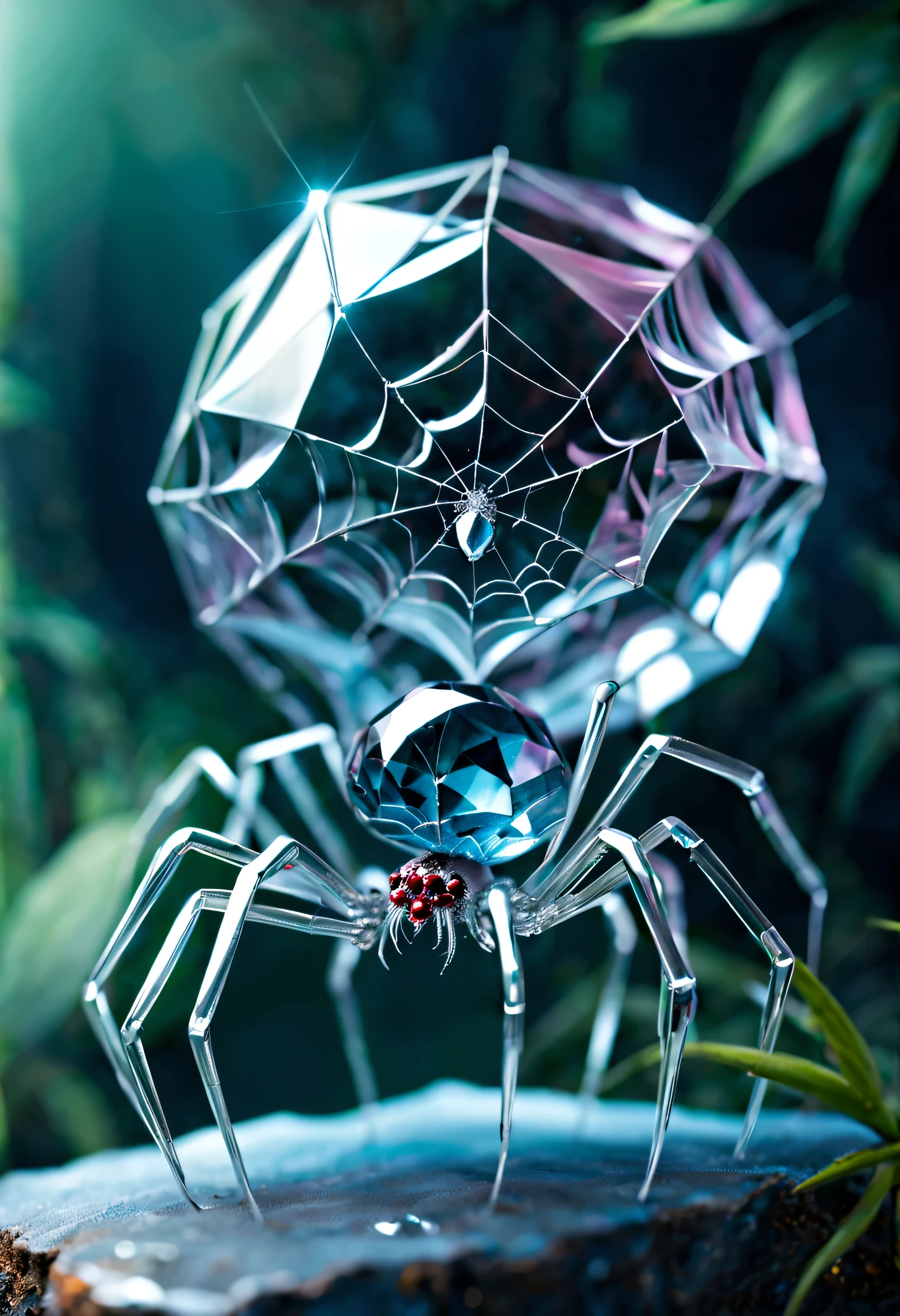 crystal spider