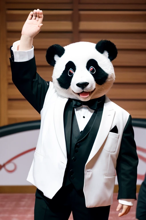 panda、tuxedo、muscle