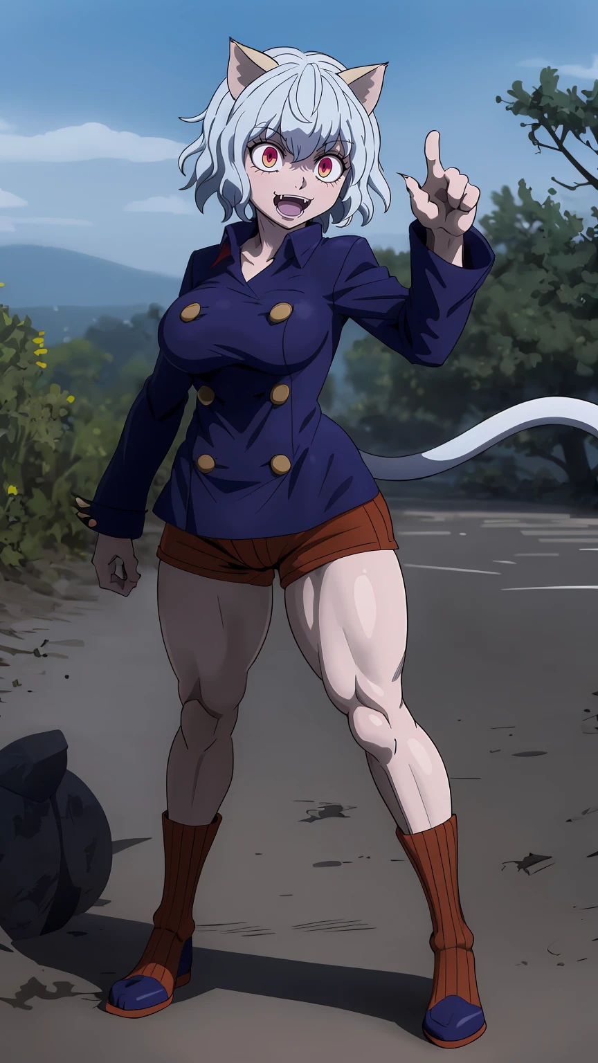 (bodybuilder) pale skin yellow eyes black hair very long hair 1girl large breasts onsen dark atmosphere thick thighs ((((full nude))))