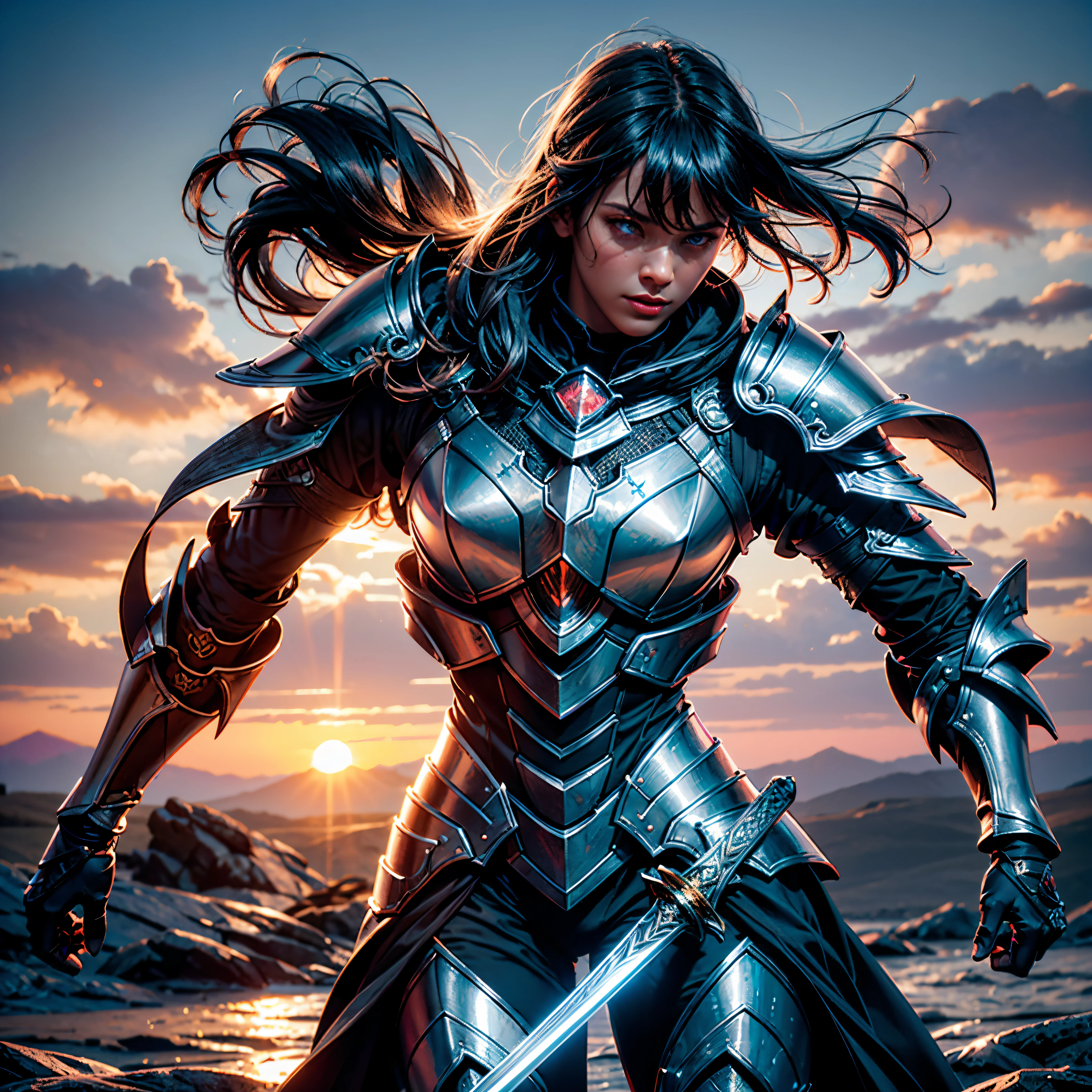Oblivion "Skyrim Elder Scroll" EbonySUN nebulae stars nebula starry_sky epic Sunshine panoramic sunset spacious radiant sunrise stance, Joust Challenge Lord Deadric Ebony Armor Gorgeous Queen Deadric (Ebony Deadric Armor)+(holding sword:1.3) (ultra masterpiece), (ultra extremely intricate:1.2), (ultra realistic), portrait of a Horsewoman with_Sword charging BlackKnight Cavalry, the most beautiful in the world, (Ebony Deadric Armor), metal reflections, full body, outdoors, intense sunlight, far away castle, professional photograph of a stunning woman detailed, ultra sharp focus, dramatic, award winning, cinematic Sunlight, ultra octane render unrealengine5, volumetrics dtx, (film grain, blurry background, blurry foreground, bokeh, depth of field, sunset, motion blur:1.3), Lord Deadric Ebony Armor hood levitate cape chainmail Chrome breast navel Knight Joust deep path equirectangular ultra_photo-realistic meticulously intricate ultra_high-details ultra_high-quality ultra_high-def ultra_high-res optimal ultra_sharpness focus perfection accurate global illumination volumetric Cinematic_Sunlight Lightning contrast cgi vfx sfx reflex Octane_rendered extreme improved radiant graduated UHD XT3 DSLR HDR romm rgb pbr 3dcg fxaa blu-ray vivid colors-coded backlight frontlight anti-aliasing fkaa txaa rtx ssao opengl-shaders glsl-shaders post-processing post-production cell-shading tone-mapping luminescence Crystalline sex naked nsfw varies multi etc. --s 1000 --c 20 --q 20 --chaos 100