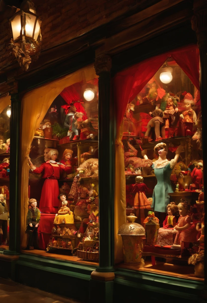 Toy Store Window Display