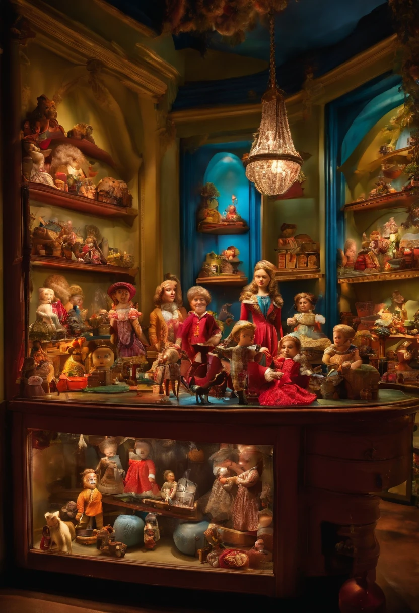 Toy Store Window Display