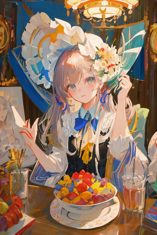 a high resolution, original, extremely detailed wallpaper, Looking at the viewer,1 girl,One,portrait, masterpiece, Best quality,