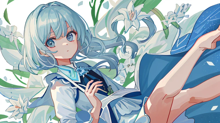 (цветок, растение, Лили), Высокоточное качество изображения display of lilies, Лили close-up, Высокоточное качество изображения, beautiful details white background shows a Лили picture. Белые лилии цветут к нам на картинках, Захват каждого уголка человеческого глаза. Детали лепестков нежные и великолепные, Экзотические уши приобретают ощущение таинственности, and the glowing details make the цветокs look even more delicate. Improve the details of the stem and цветок of the cosmic Лили to make the picture more perfect.