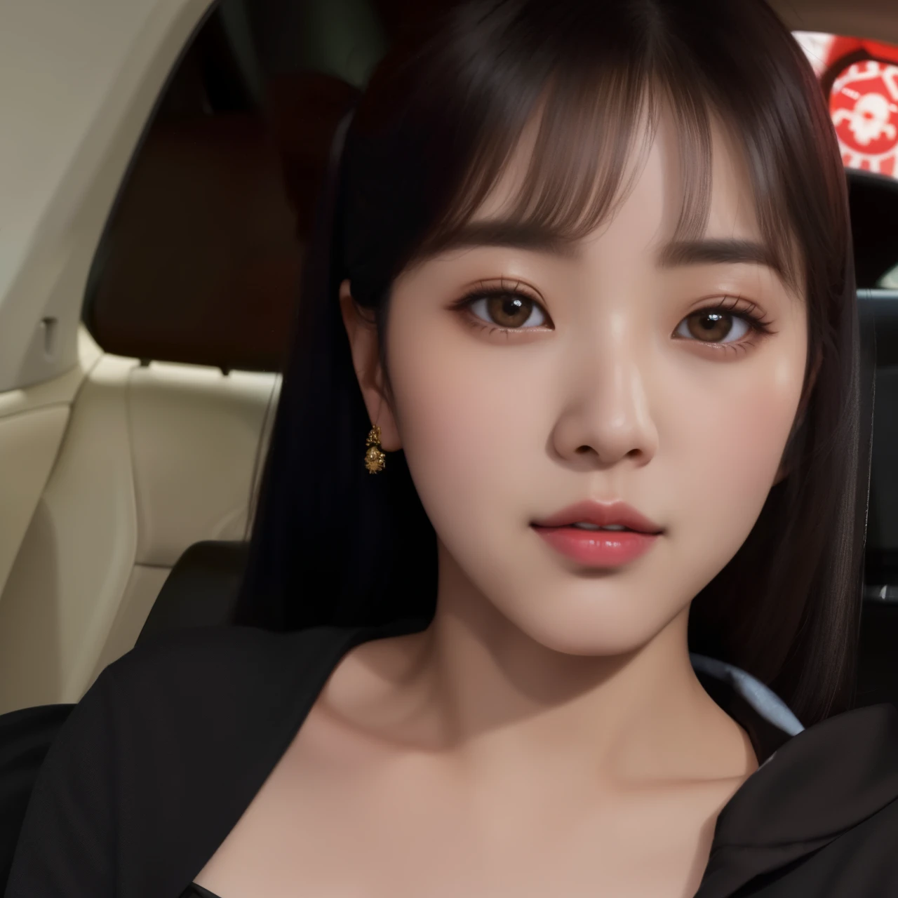 tem uma mulher sentada em um carro com um celular, Lalisa Manobal, Kim Doyoung, Heonhwa Choe, Jinyoung Shin, jaeyeon nam, profile picture with headshot, estacionar a partir de-min, Lee Ji-eun, Lee Ji-eun, Menina coreana, Sun Yunjoo, iu Lee Ji-eun as a super villain, imagem de perfil