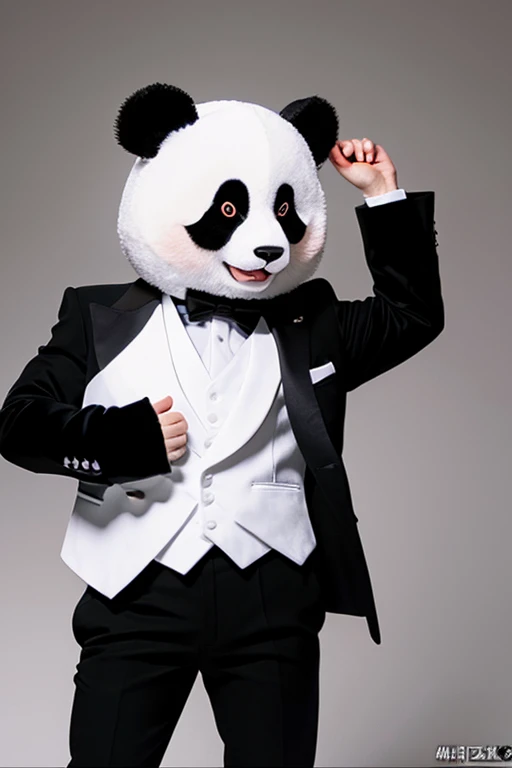 panda、tuxedo、Muscle