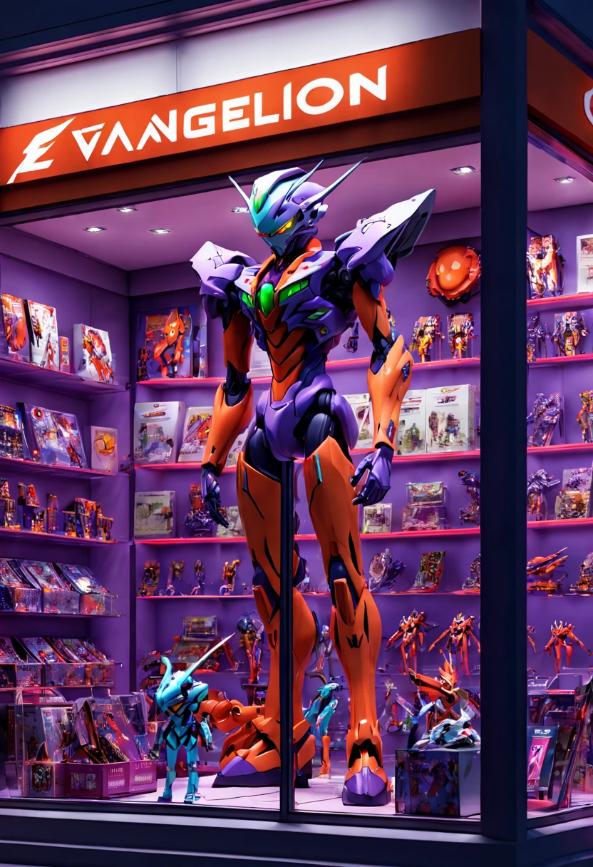 cartoon "Zootopia", Toy Store, Window Display, octane render, enhance, intricate, (best quality, masterpiece, Representative work, official art, Professional, 8k wallpaper:1.3)