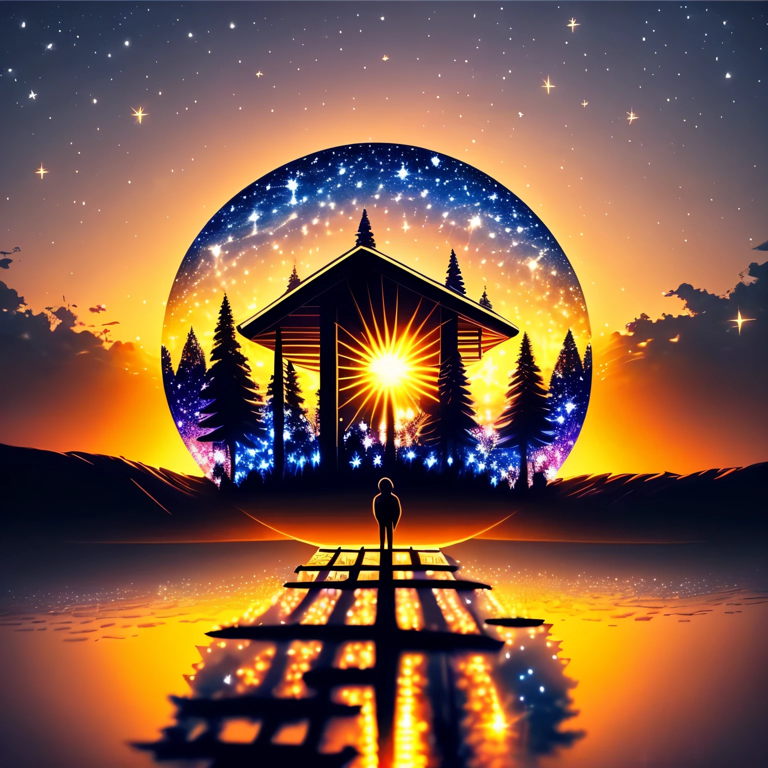 When the sun goes down and the lights burn out
Then it's time for you to shine
Brighter than a shooting star
So shine no matter where you are
Fill the darkest night with a brilliant light
'Cause it's time for you to shine
Brighter than a shooting star
So shine no matter where you are tonight
