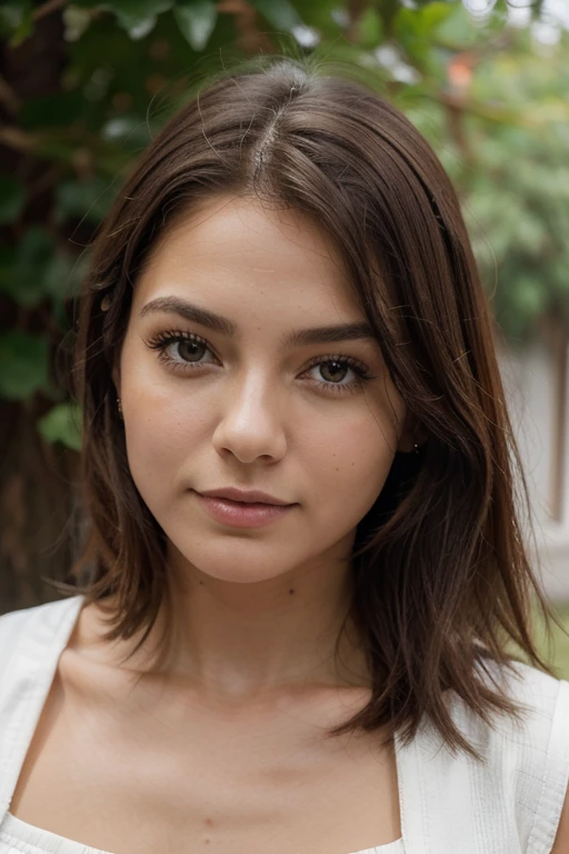 Breathtaking cinematic photo of a 30 year old girl with By the chestnut and Brown eyes, feliz, happy expression, boca cerrada, hermoso lips, detalles intrincados, Poca profundidad de campo, muy detallado, alto presupuesto, epic hollywood movie, gorgeous, obra maestra, premiado, profesional, muy detallado, textura de piel detallada, (rubor: 0.5), (piel de gallina: 0.5). (the most hermoso woman in the world) (By the chestnut) (pelo corto y rizado, Cabello salvaje, corte elegante) cara delgada, nariz fina, hermoso, very hermoso, perfecto face, esbelto body (esbelto), (By the chestnut) (Brown eyes ) (piel blanca) cuerpo hermoso, cara occidental, ojos depredadores, Labios rosados, muslos gruesos. cuerpo completo, belleza occidental, nariz fina, hermoso, perfecto, ((Mejor calidad)), ((Ultraresolution)), ((fotorrealista: 1.4)), (detalles intrincados), perfecto face, constituir: 1.5 , cara clara, Detalles faciales. vista frontal ((uniforme, tactical suit, disfraz de agente, ESPIAR))