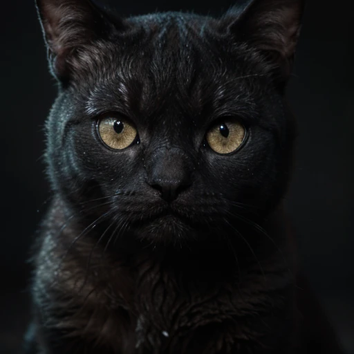 In the midst of a pitch-black background, a medium close-up reveals a charming grey monster with a multitude of endearing eyes. This realistic photograph showcases an incredible level of detail, inviting the viewer to marvel at the exquisite intricacies of the creature's features. The soft, faded photo adds a nostalgic touch to the already mesmerizing image, enhancing its visual appeal. With its adorable appearance and impeccable clarity in stunning 4k resolution, this remarkable image effortlessly captivates the audience's attention.