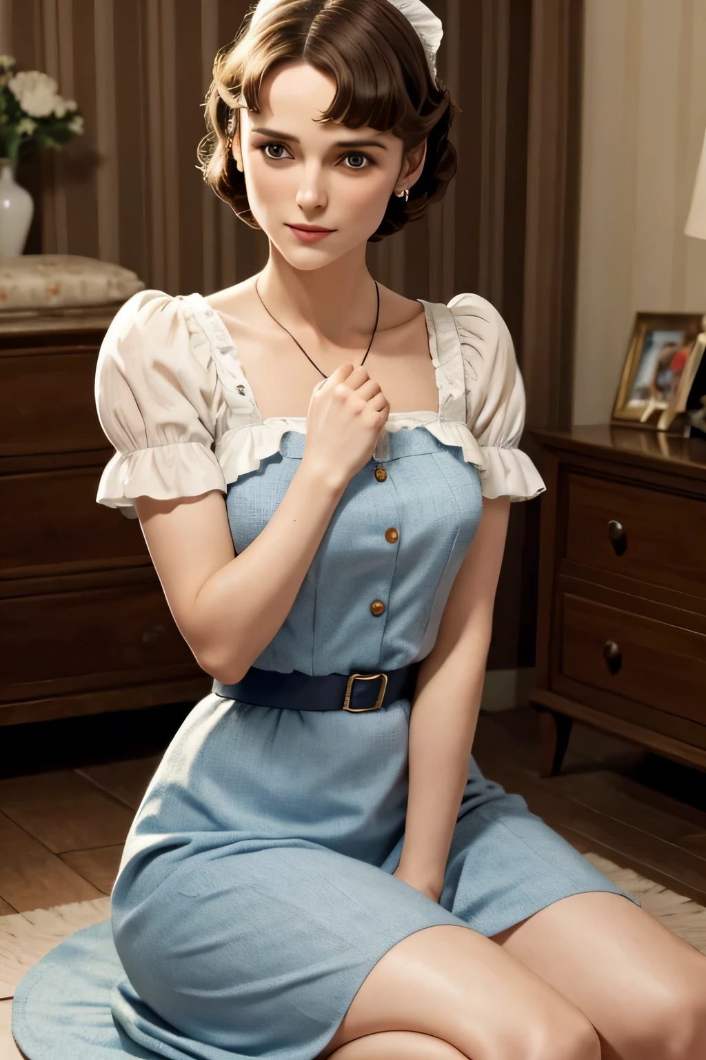 keria Knightley 1950s submissive housewife