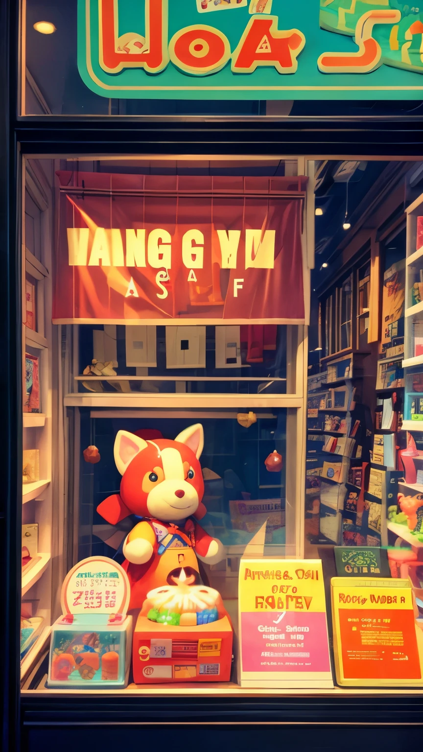 Toy Store Window Display