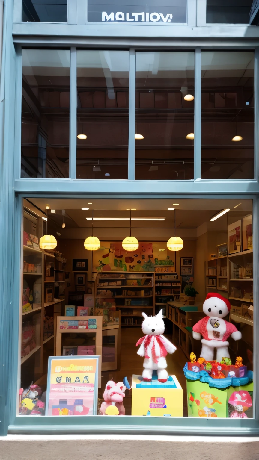 Toy Store Window Display