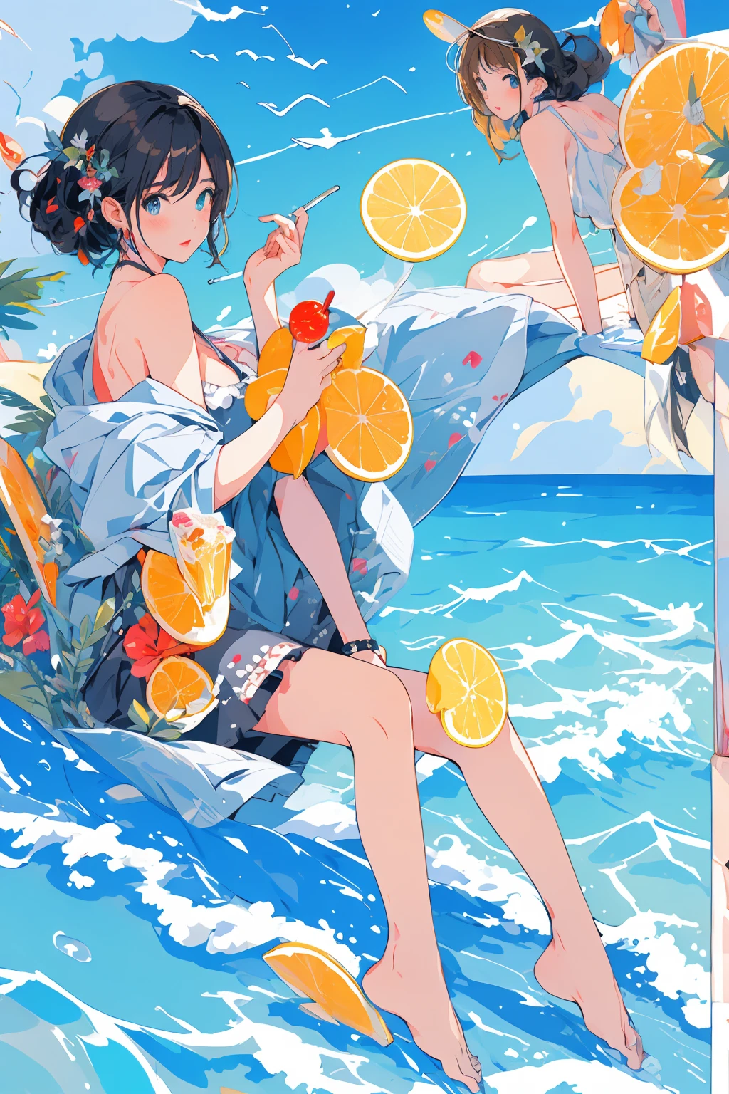 (masterpiece:1.2), best quality,PIXIV,Rebellious girl,portrait,