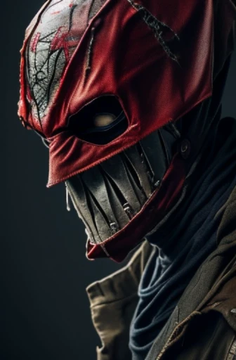 (best quality,4k,8k,highres,masterpiece:1.2),ultra-detailed,(realistic,photorealistic,photo-realistic:1.37),absurd,Mumm-Ra's actual photograph,lonesome,decayed mummy,a wicked and ancient sorcerer,shriveled,wrapped in decayed bandages,emaciated body,bizarre,skin sickly gray,encased in tattered decaying bandages,haggard, his face hidden behind a red hood,glowing malevolent red eyes,wickedly, (extremely detailed:1.3)