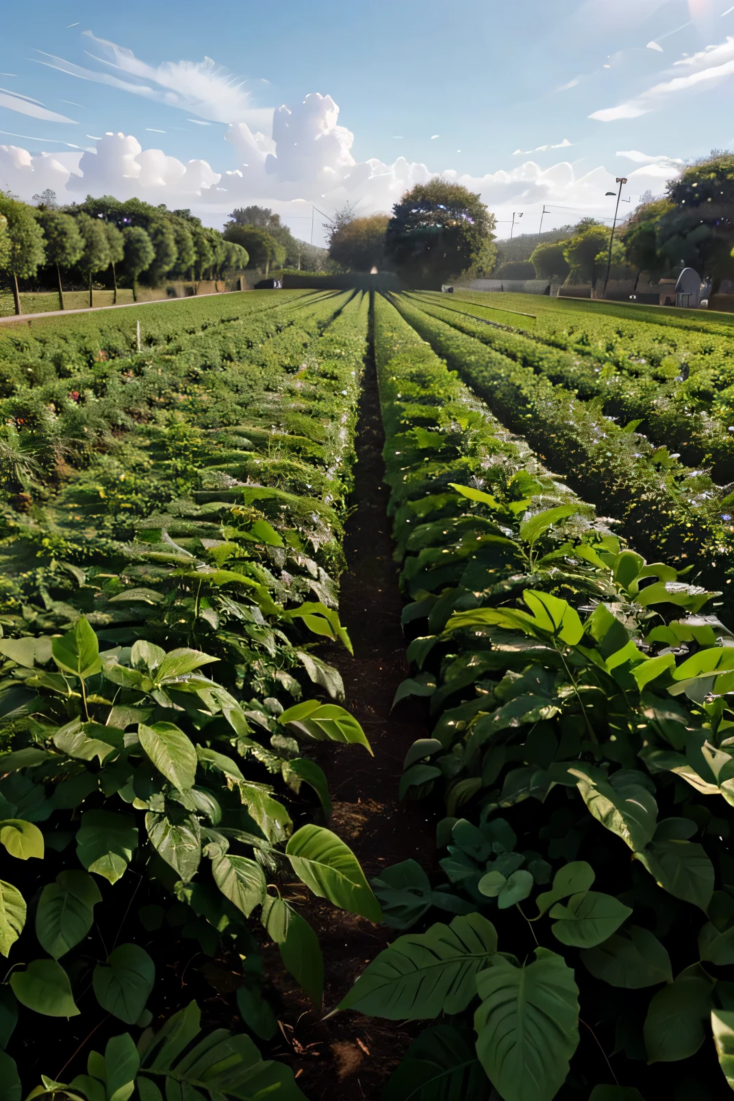 PLANTACION DE SOJA EN 4K