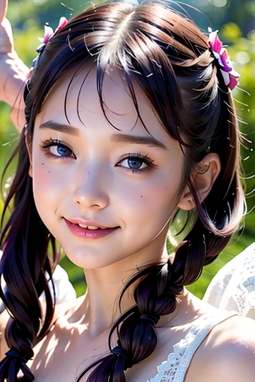 1girl, beautiful detailed eyes, beautiful lips, vibrant colors, soft lighting, high-quality details, peaceful atmosphere, beauty Japanese face,