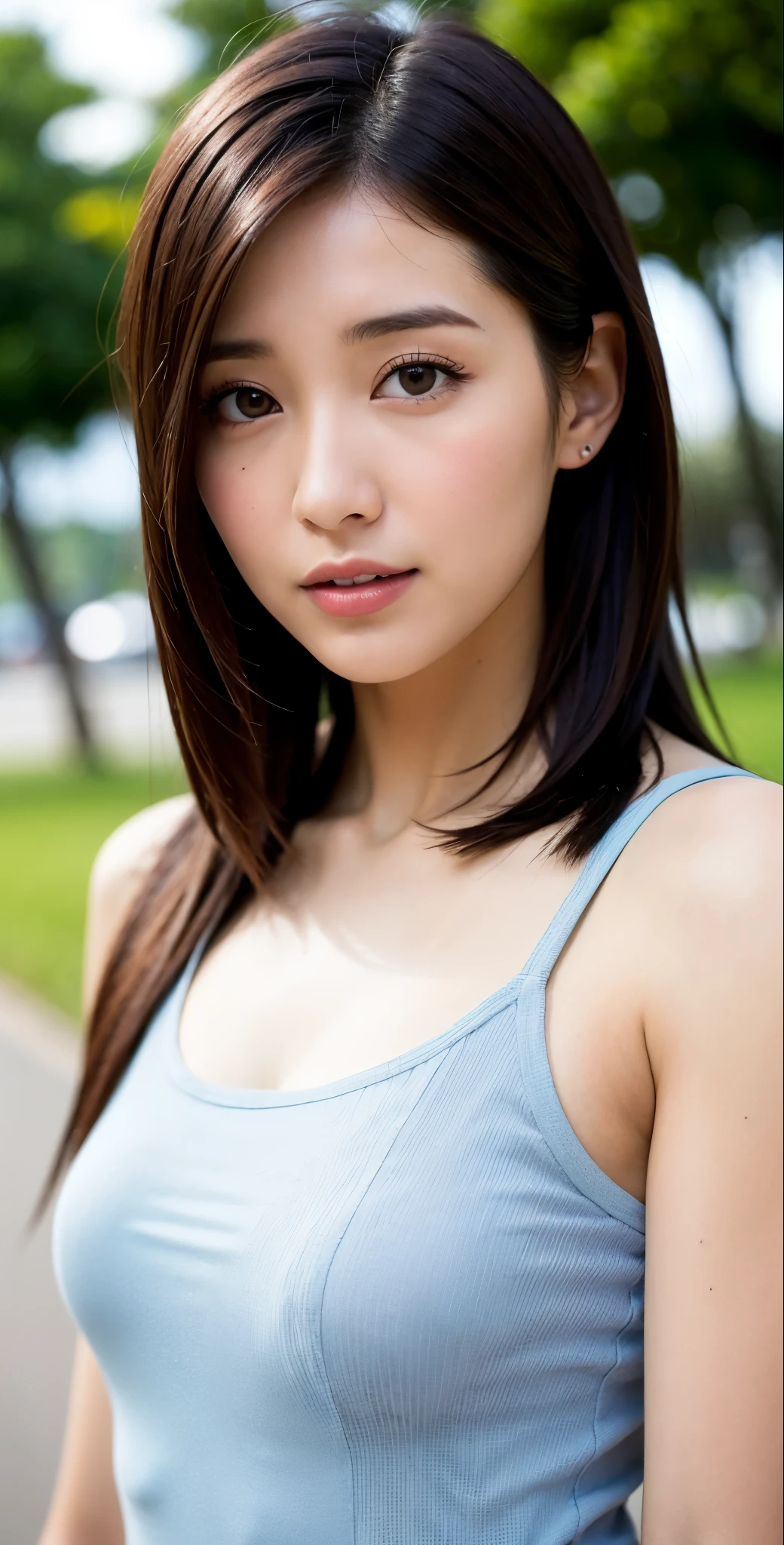 Extremely realistic,stand up straight,The most beautiful woman here,beach,4086kbit,Extreme details,The truth of the skin and the texture of the skin,plenty of sunshine,Yua Mikami,,Yui Aragaki,Mitami Hamabe,Rei Honjo,Yu Namiki,Yu Shinoda,Upper body close-up,Casual Clothing,