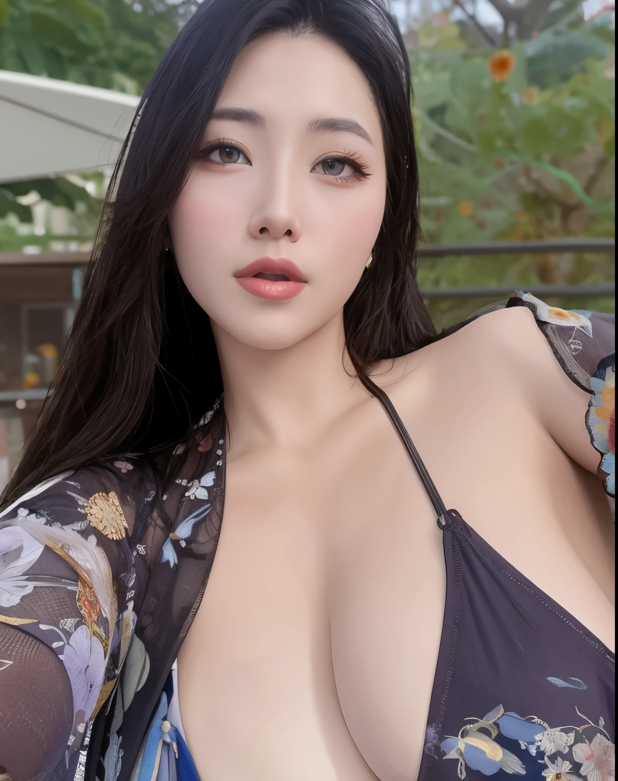 Un primer plano de una mujer en bikini posando para una foto, beautiful south mujer coreana, muchacha coreana, gorgeous young mujer coreana, mujer coreana, beautiful young mujer coreana, sakimichan, heonhwa choe, 27 years old, jaeyeon nam, 22 years, 28 years old, bbwchan, 29 years