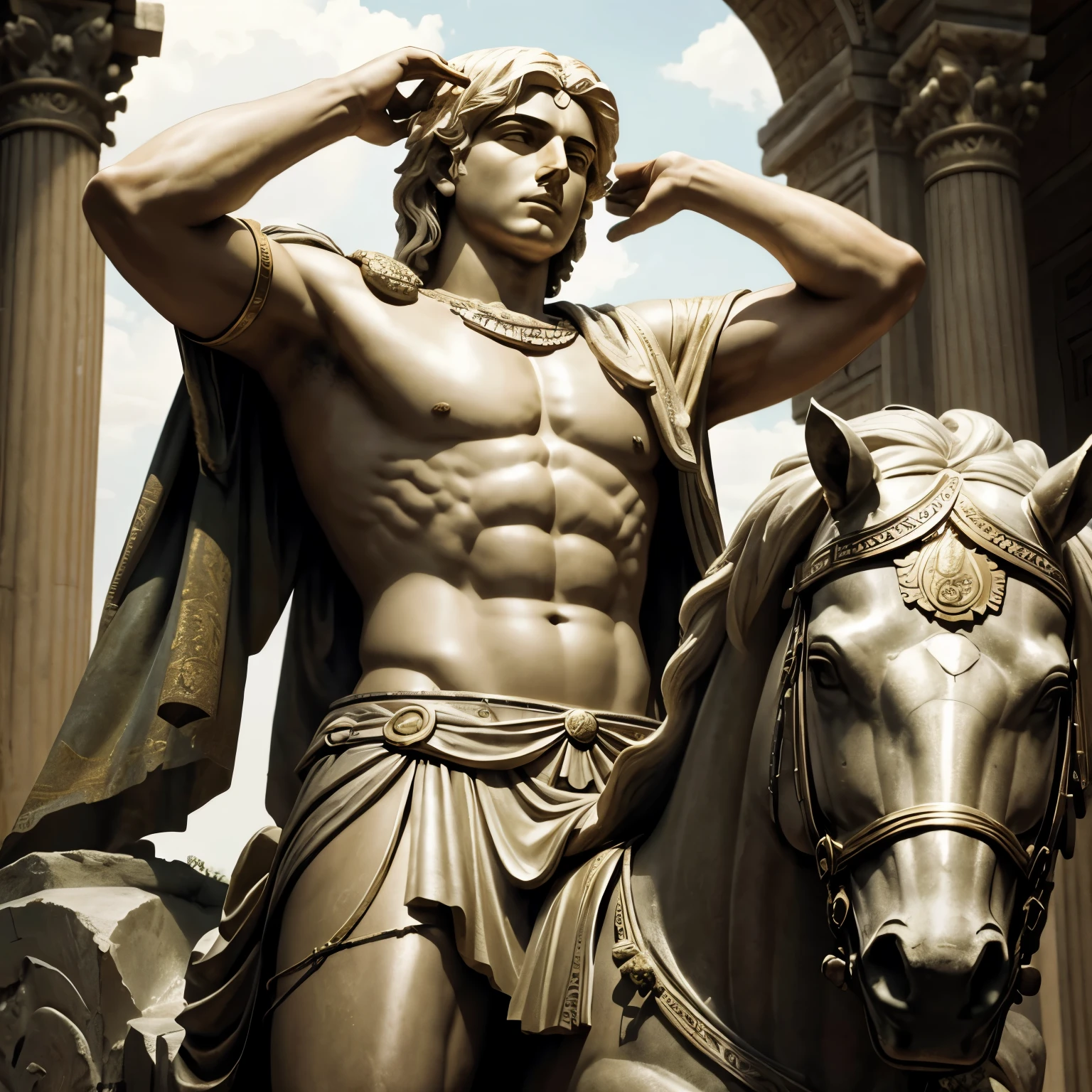 Alexander the Great died at just 33 years old.、The empire and legend he left behind are etched into history forever.。」