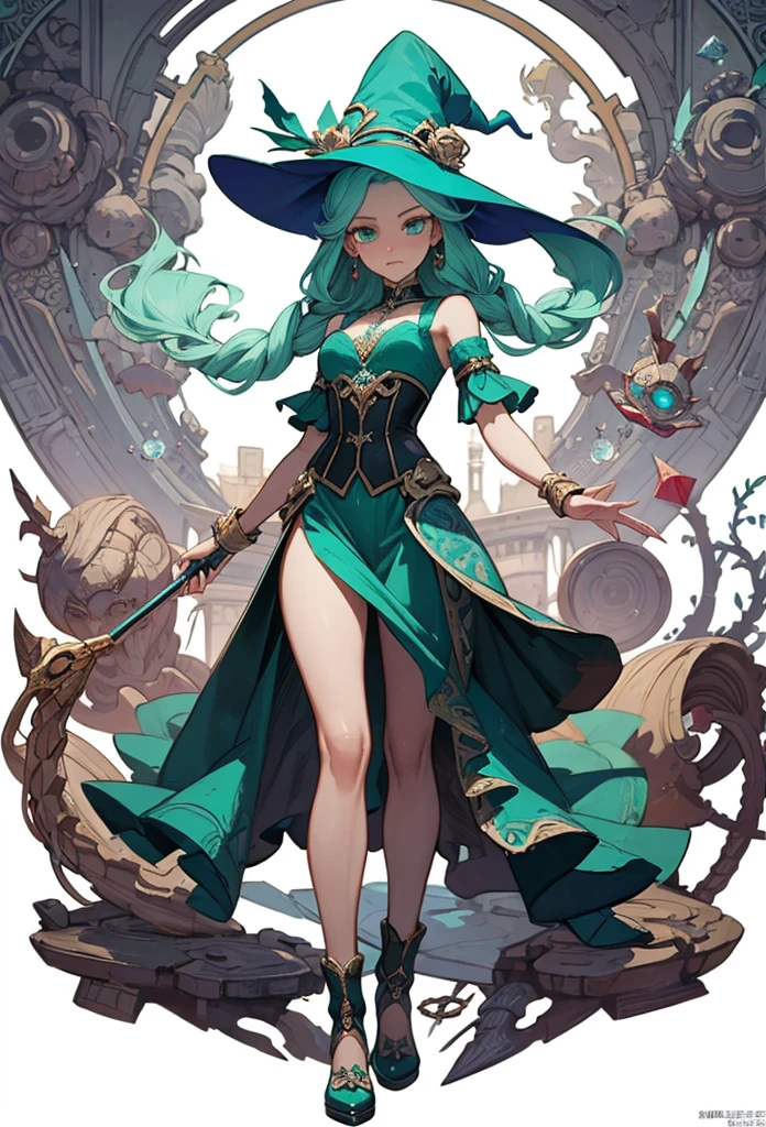 (detailed illustrations,Very detailed and precise drawing,Delicate drawn lines with tempo,Realistic texture expression),[color traced main line],(fantasy world battlefield [burning castle]),(ROBOT GIRL[snake woman[medusa]](Emerald Witch [witch hat [[Iron Mask]METALFACE[lenticular iris]]])[WEAPON MACHINE],(scaleで覆われたケープ [green crystal corset [snake chain [scale]]]),[Transparent material covering the body surface[clear green]],(Viper pattern),[Using a magic wand as a weapon],[[Mobile Weapon Gigant Size][science fiction mechanical]],(intricate and beautiful decoration [Dense detail]),[transparency],(Precisely drawn face)[完璧な目のdetailed(Beautifully detailed iris)[eyes like jewels]],[long and beautiful eyelashes],[precisely drawn hair [美しく艷やかな髪のdetailed]],(完璧な手のdetailed [Beautiful fingers with no damage [beautiful nails]]),(perfect anatomy(perfectly balanced proportions))[[full body portrait]],[ideal color coordination(Accurate simulation of light and material interactions)],([Precision Detail](detailed,High definition)),[Visual art that tells a story].