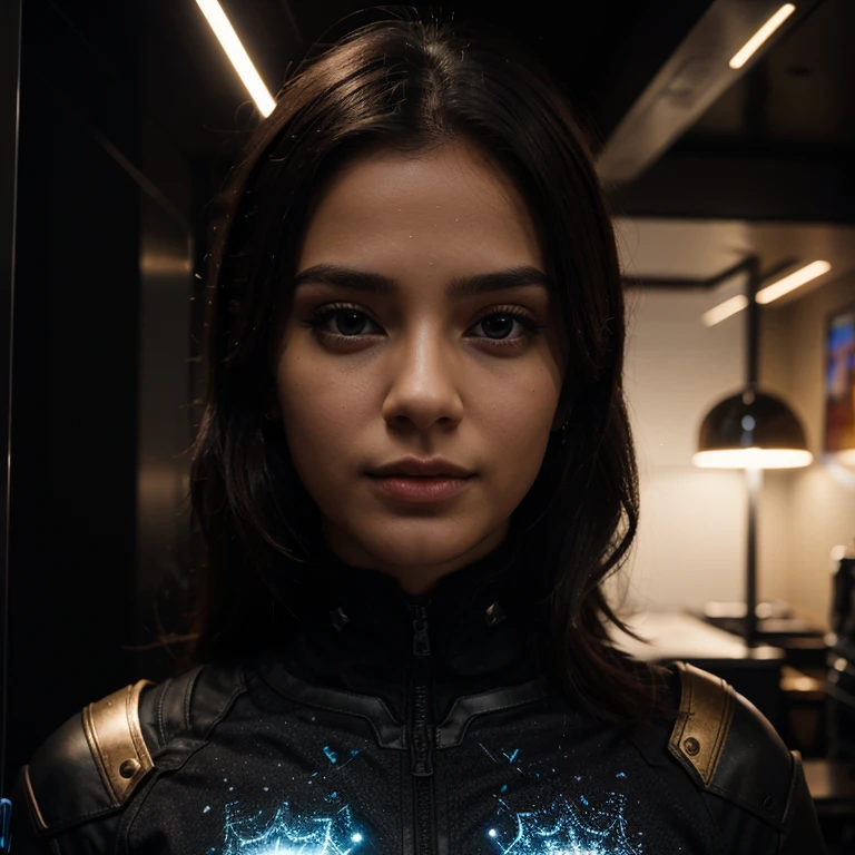 One true god Gorgeous stars, Artificial intelligence, , 4k, amazingly beautiful face, fantastically intricate, hyper 4k,hyper detailed,glowing colors ,ominous, vibrant, 8k resolution, perfect details