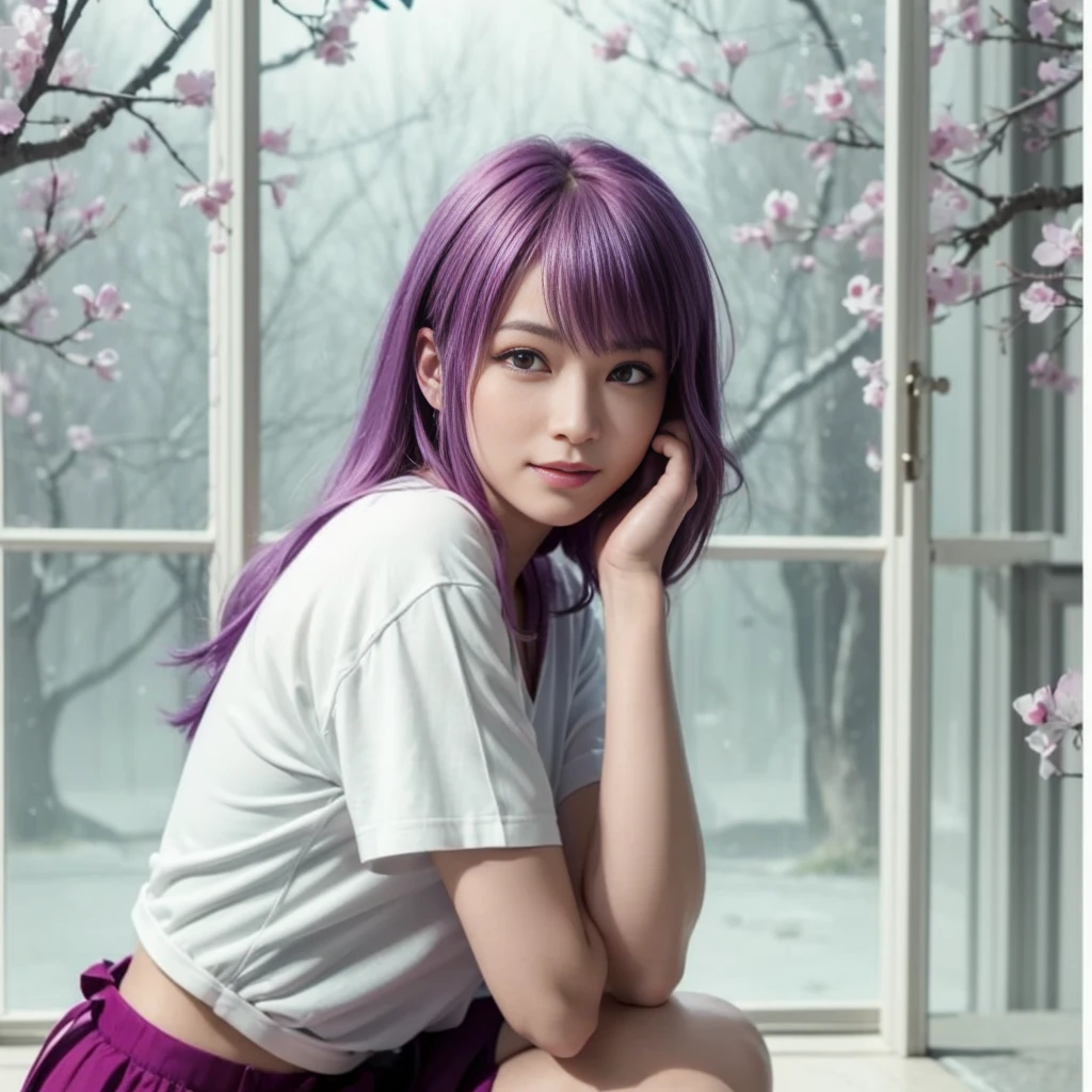 "AYANE FACE" (best quality,ultra-detalhado,Realistic:1.37), retrato, Detailed eyes and facial features, textura de pele delicada e suave, Corpo Perfeito, textura ultra realista, maquiagem perfeita, maquiagem vermelha nos olhos, batom vermelho,  smiling expression, cores vivas, maquiagem vermelha em volta dos olhos, cores vivas, olhos vermelhos, maquiagem vermelha nos olhos, ATHLETIC BODY