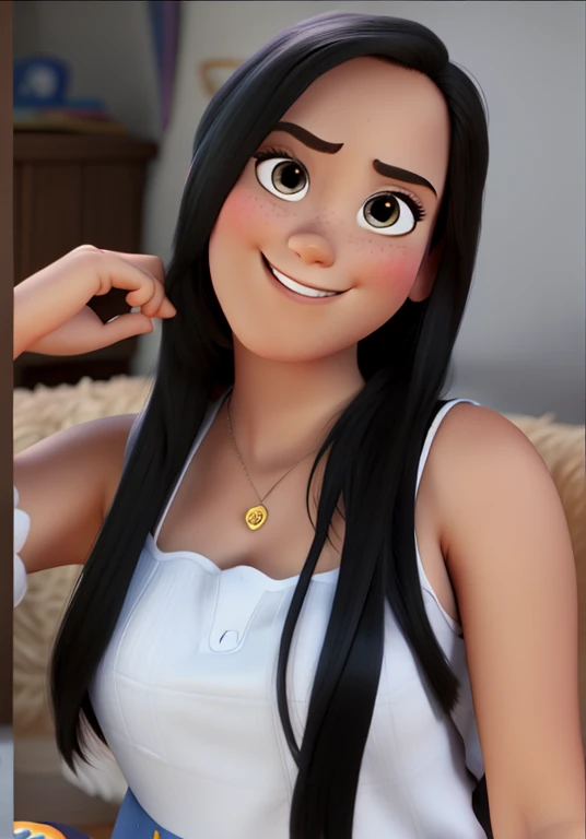 A Disney Pixar movie poster with the title (happy birthday)