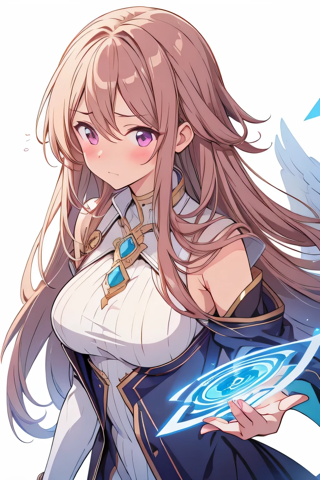 blushing