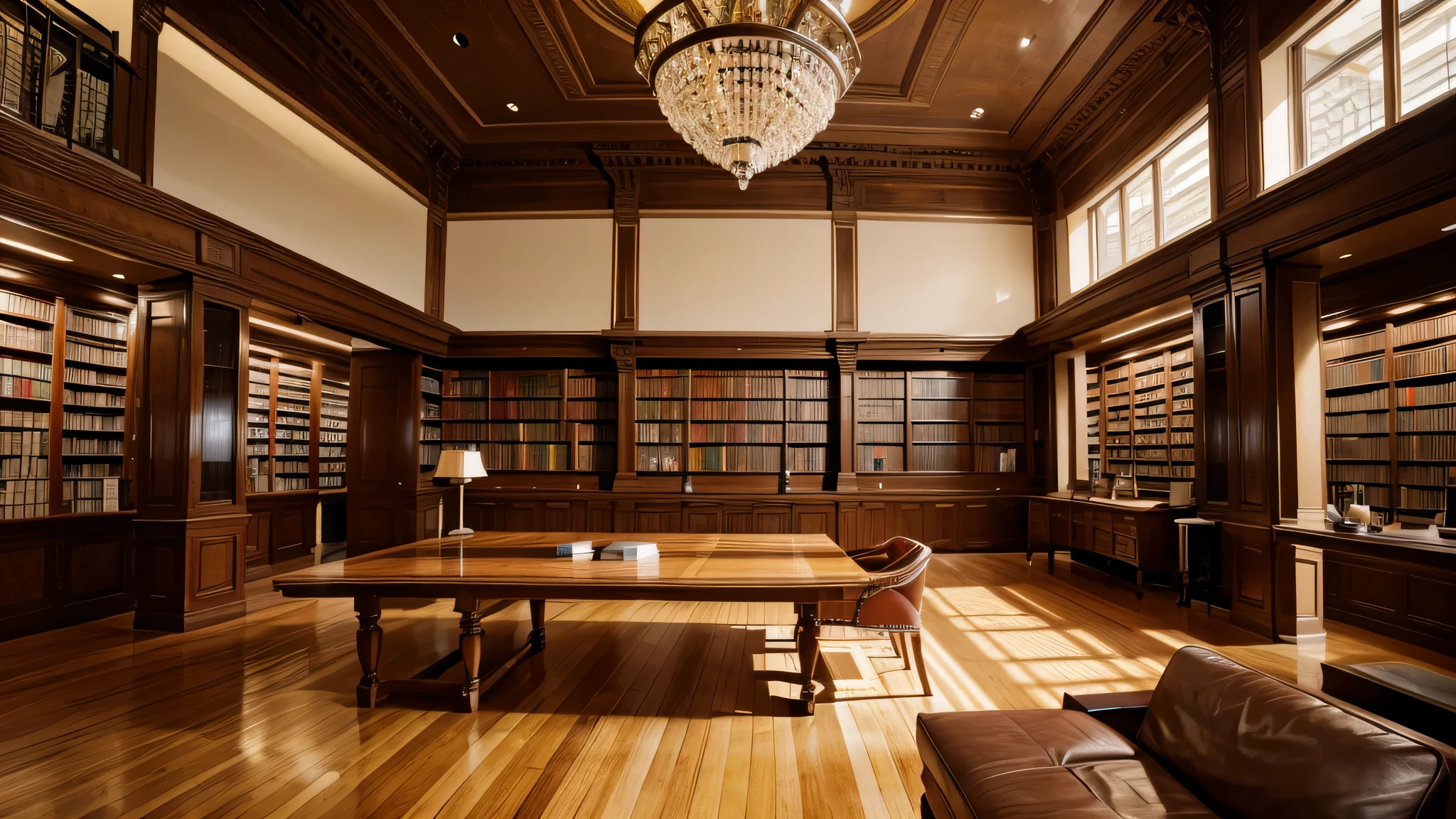 modern library, HD, high quality, best quality, highres, high quality, high details, masterpiece