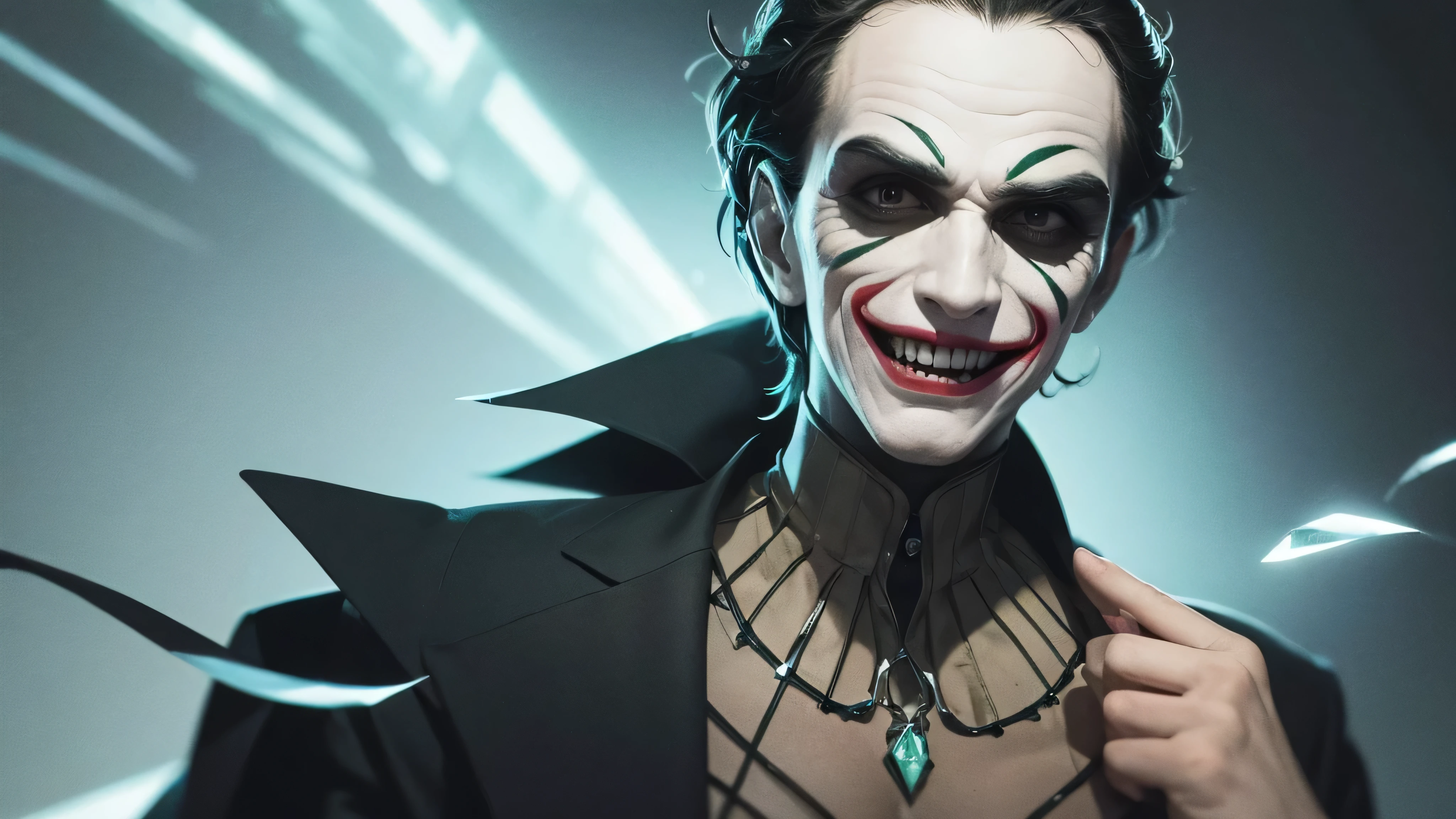(obra de arte) (ultrarealista) coringa
