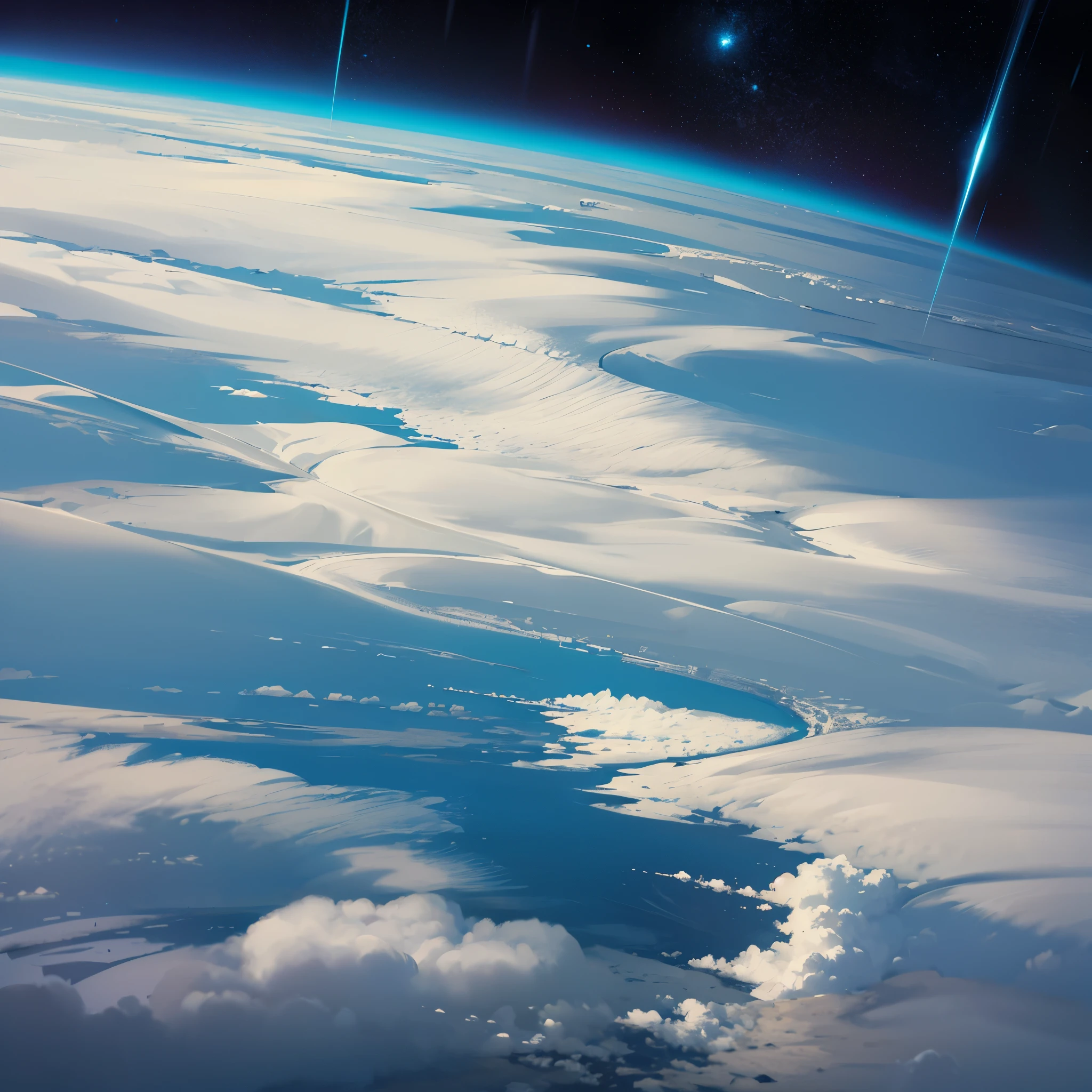 la planète terre, vue depuis l'espace --auto --s2
