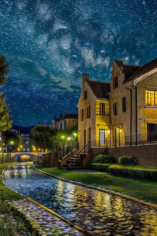 Vincent Van Gogh pinta La noche estrellada en su estudio