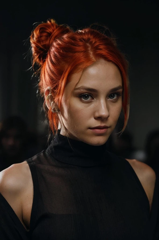 red head woman