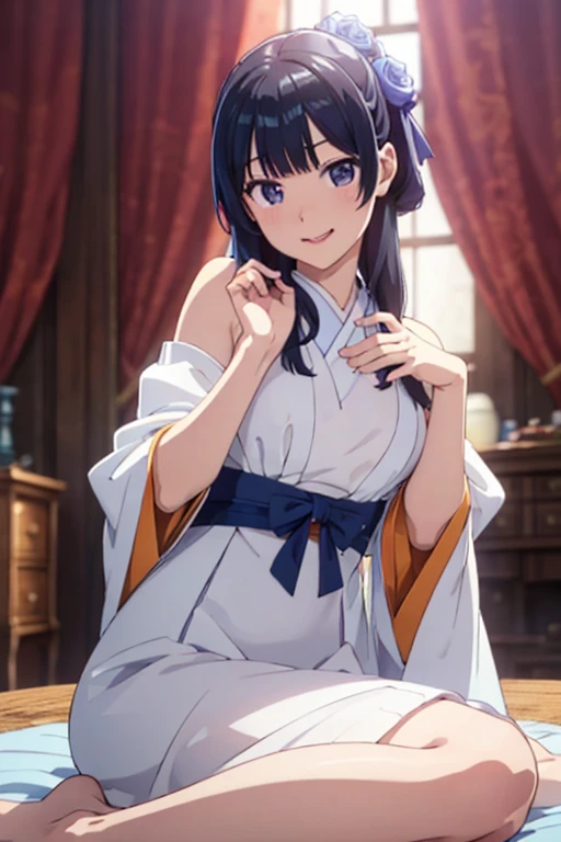 ((marl)、in the room、lightly dressed、valley、full body esbian、beautiful legaomao)、1 girl、master piece、japanese girl、absurd、High resolution、super detailed、Depth of bounds written、masterpiece、Highly detailed CG、3D photo、3D background、unity、8K、high resolution、highest quality、shadowy、sharp focus、pale skin、detailed eye、blurred background、dynamic angle、exaggeration of shine、best super feat、closed mouth、look at the audience、cute smile、red cheeks、Portrait of a beautiful woman who admires Gret Misak Pearl Clear、Become a flower、ニヒルにlaughing、
I can't take my eyes off the tingling face、
Taste it、I'll cover your poison with my medicine.、laughing