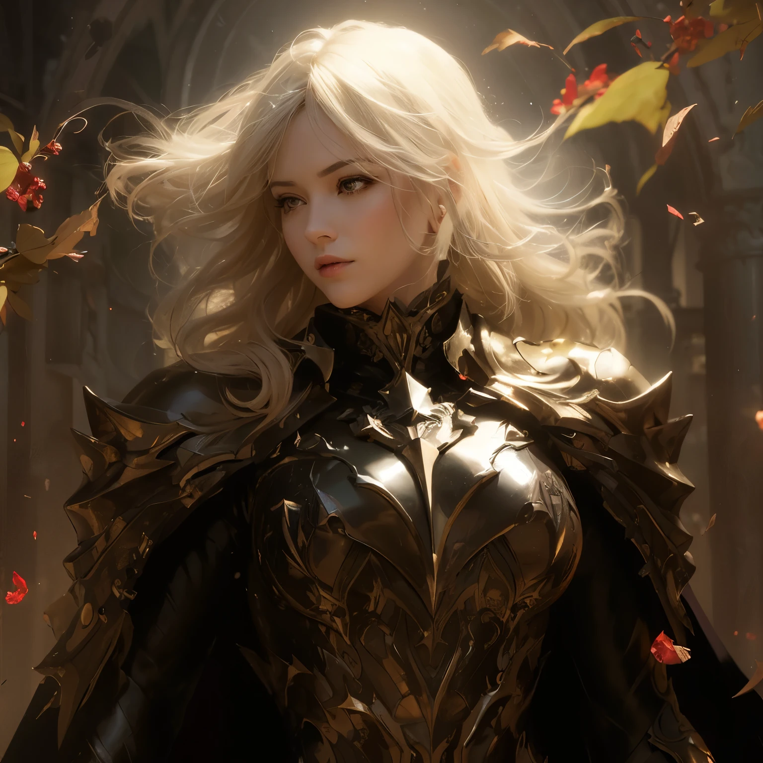 beauty girl, realistic skin (masterpiece), best quality, (((in hyper realistic and detailed body suit combat black, cape and scarf aethereal aesthetic style))), intricate perfect beauty face (((hyper realistic and detailed short black hair))), detailed sharp expressive eyerom face to the waist))), (((beauty slim shape))), 4k, UHD, (((holding a hyper realistic and detailed crystal sword))), dinamic panning photography move/pose::1