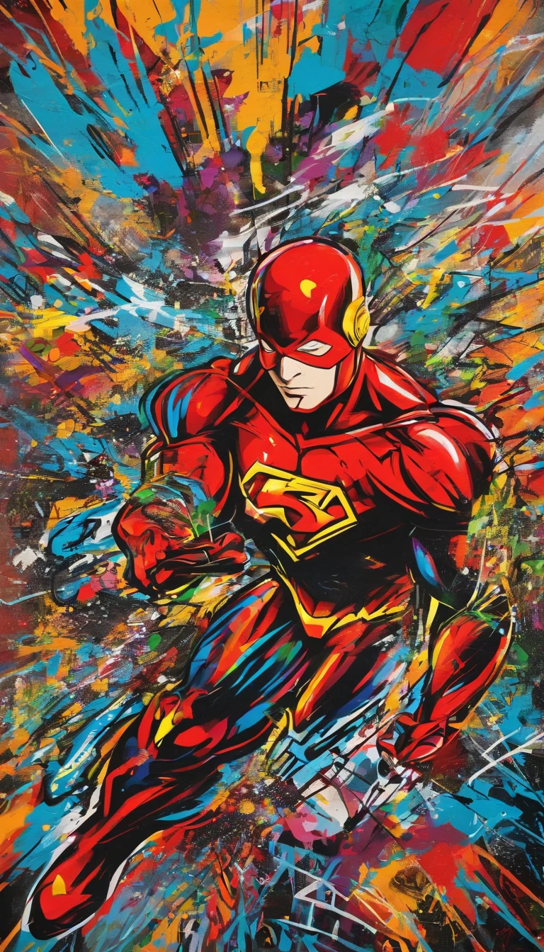 Flash superhero 