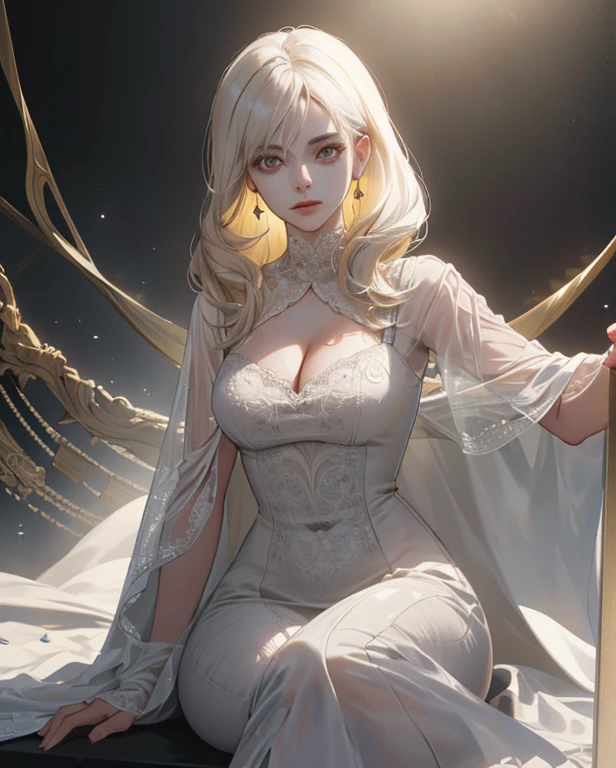 foto de uma garota europeia de 25 anos, Cru, linda mulher, (cabelo castanho ondulado extra longo), ((retrato)), ((detalhado face:1.2)), ((detalhado facial featureinely detalhado skin), pale skin, high detalhado deep cleavage cyberpunk dress outfit, ambiente de megacidade, (cores frias), moist, moist, reflectionasterpiece) (perfect proportion)(foto realista)(melhor qualidade) (detalhado) fotografado em uma Canon EOS R5, Lente de 50 mm, f/2.8, HDR, (8k) (papel de parede) (cinematic lighting) (dramatic lighting) (sharp focus) (Intricado)