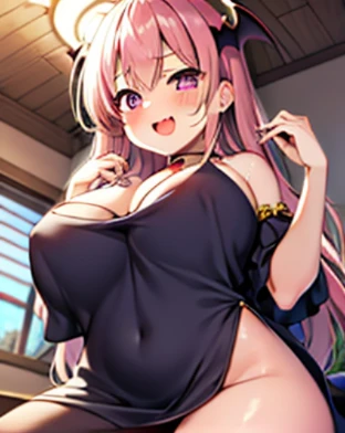 cute face　Angle from directly below　　big breasts　pose of temptation、laughter　　　　　charm　　Rear angle　　choker　cute dress　vampire　princess room　bed　little bat flying　　in the middle of the night　　Emphasis on female genitalia　Angle as if peeking out from below