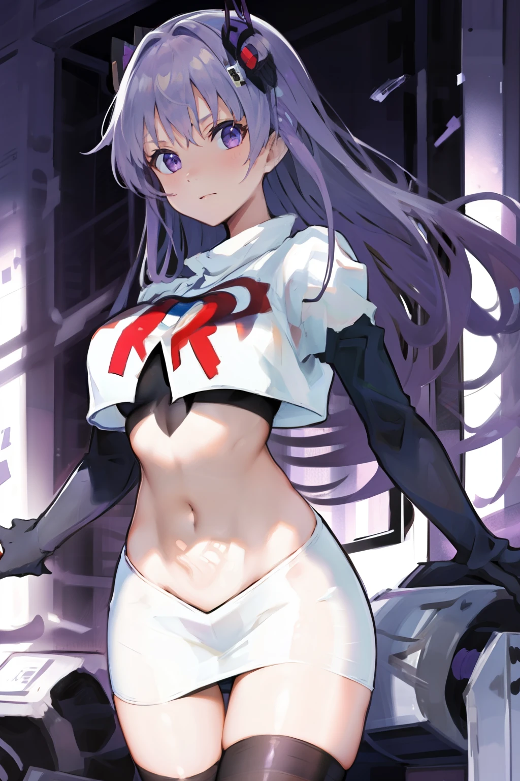 best quality, masterpiece, Highly detailed, illustration, absurdres, military form, White gloves, white jacket, white skirt, white military uniform, white uniform, white hat, belt, standing, girls, standing at attention, multiple girls, Team Squad, expressionless, blank eyes, emotionless, corrution, mind control, female combatant, full body, hypnotized, unhappy trance, perfect female body, extremely glossy latex, hypnosis, hypnoLora, empty eyes, Mind control device, thigh high, poses, submissive_pose, rubber bodysuit, nazi saluting, military, military saluting, salute, Bleach, Quincy, thighhighs, tight miniskirt, tie, garter belt, nose hook, makeup, lipstick, blue lips, eyelashes, purple lips, nose, lacia (beatless), beatless, lacia, blue hair, blue eyes, long hair