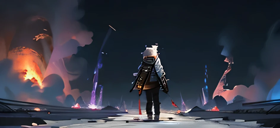 Draw a scene about a “disaster”