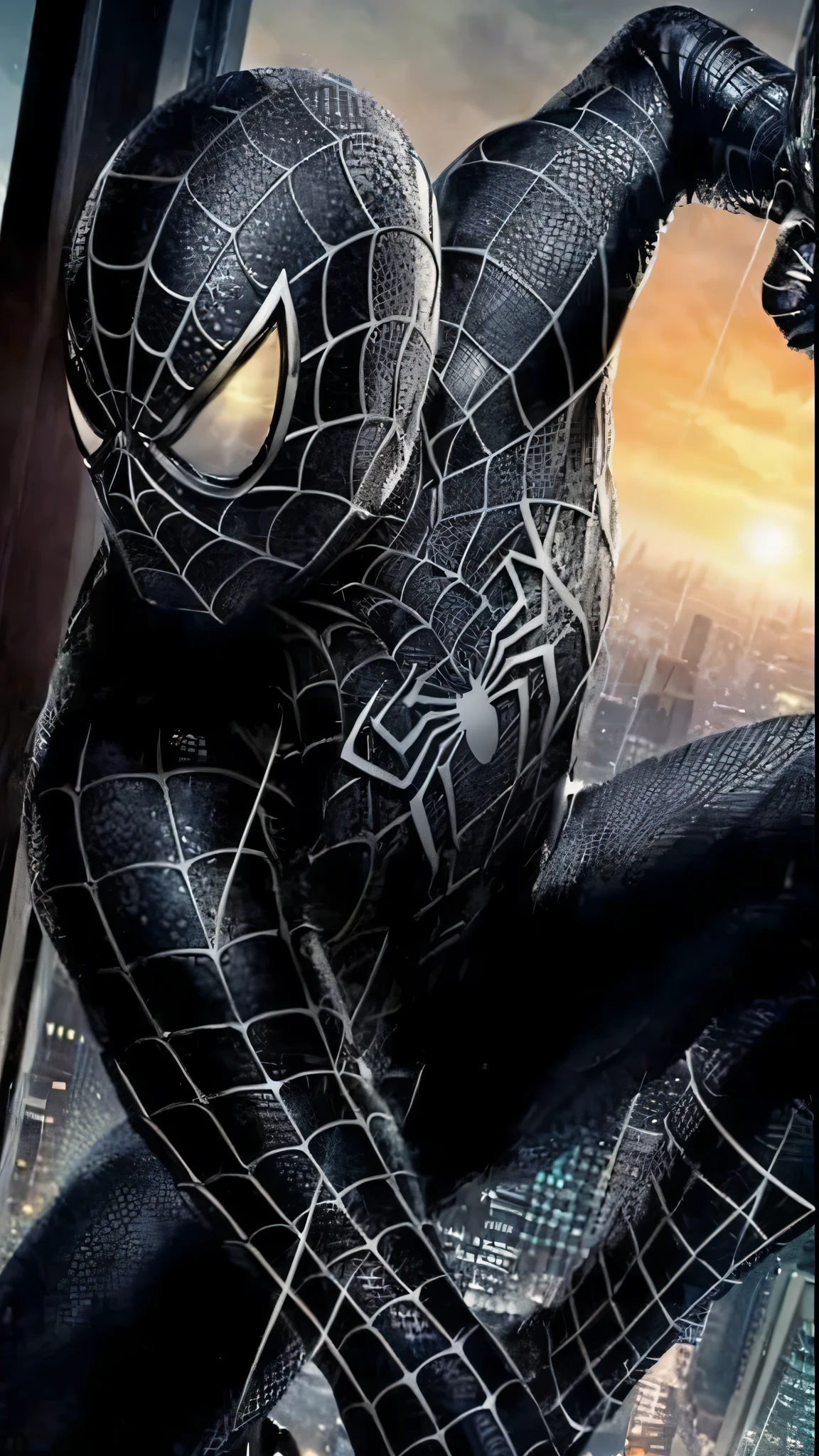 spider man in a suit hanging from a window, spider man, spider man, spider man, peter parker, spider man!!, peter parker as spider man, jesse pinkman as spider man, spider web body, futuristic style spider man, highly detailed spider man, wallpaper, wallpaper高清, 高清wallpaper, symbiont, emma watson as spider man,8k