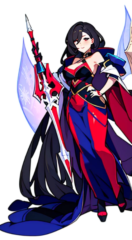 Anime lady , white background, fantasy,
,