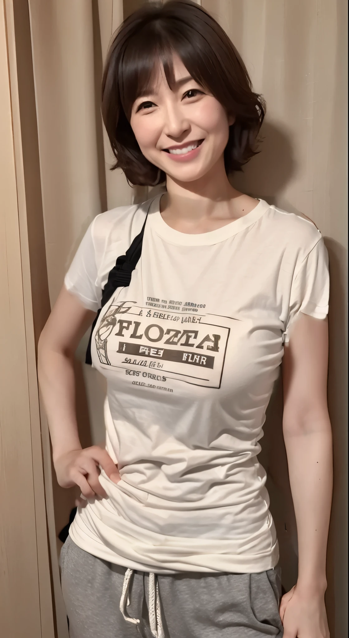 T-shirt、pants