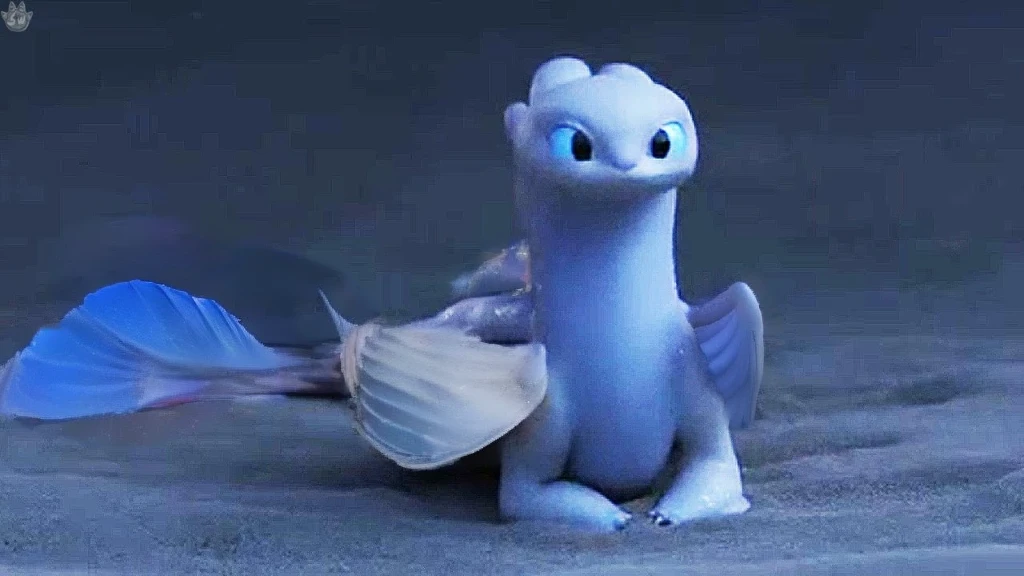 Membranous wings, shiny blue scales, smooth skin, smooth blue scales, smooth white wings, shiny skin,