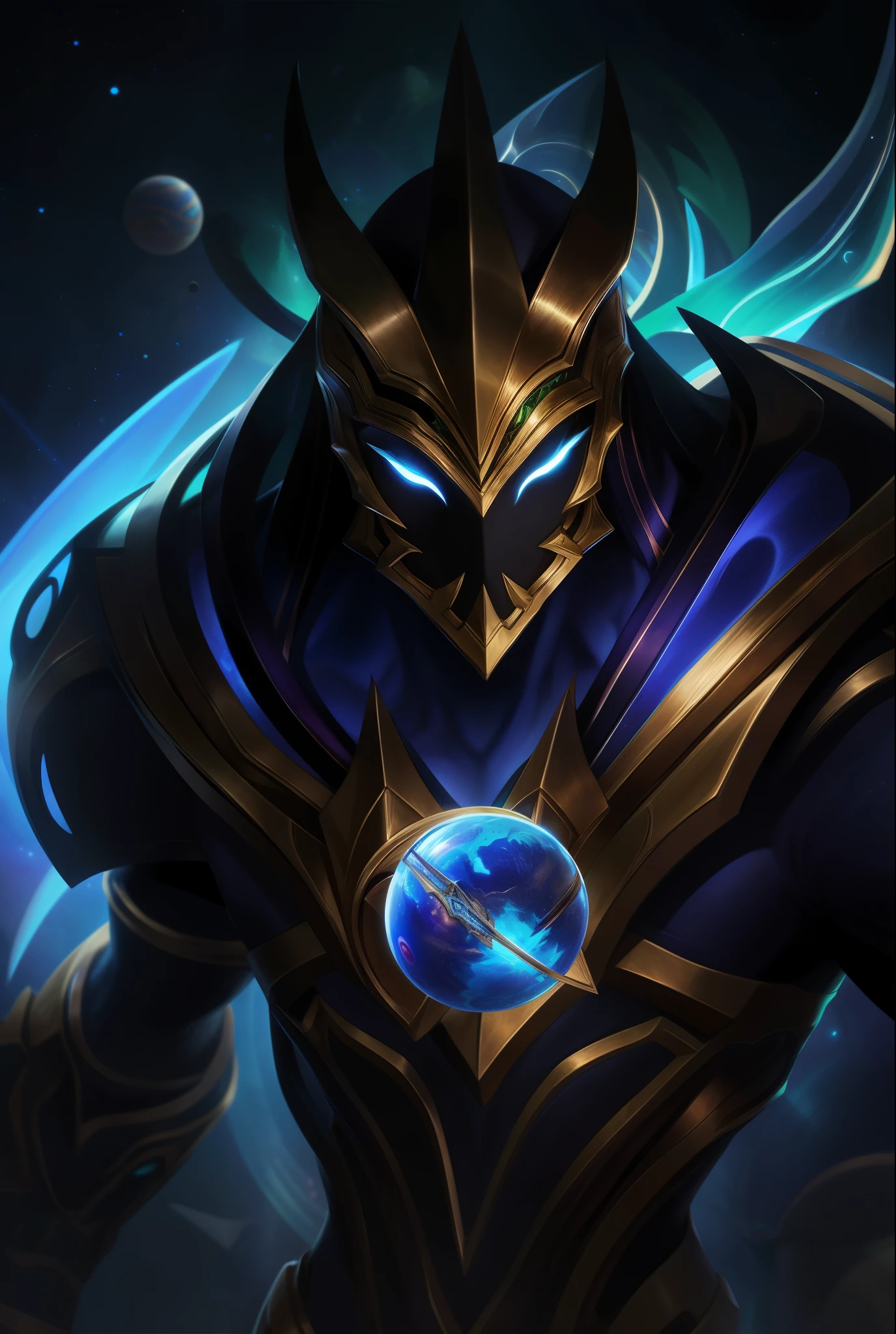 alone,zed,Warrior masks,glowing eyes,Squat down,Green parks, blue fairy wings,Star works,best quality,best quality,Cinema lighting,(Volumetric lighting),Very detailed CG unity 8k wallpaper,focus,8k wallpaper,4k wallpaper,Very detailed,Surreal,lifelike,sharp focus,ridiculous,(human development report:1.2),(high contrast),photo,Detailed and complex,Instagram,portrait,Very detailed,digital painting,art station,concept art,Smooth,sharp focus,illustration,((Cinema lighting)),League of Legends,Alphonse Mucha details, holding planet,
